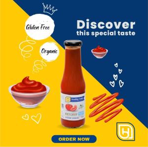 Elevate your dining experience with our essential ketchup