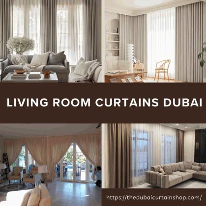 Elegant Living Room Curtains in Dubai – Style & Comfort for Your Home