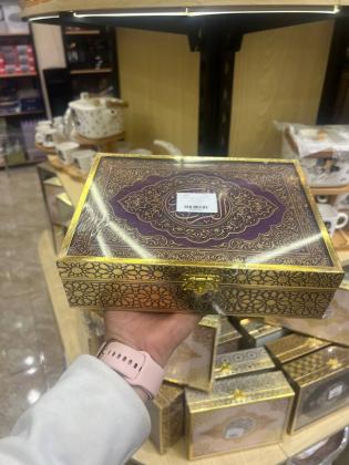 علبه مصحف معدن علي الديزين العثماني والرمضاني (عرض رمضان )
