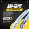 Non-Toxic Rubber Hoses| PVC Material | Non Toxic Steel Spiral PVC Hoses in Dubai