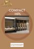 الكومباكت hpl لابواب الحمامات قواطيع وفواصل الحمامات