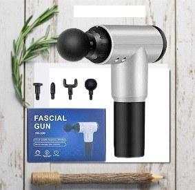 جهاز المساج المسدس متعدد الاستخدام - Fascial Gun لتخفيف الآلام والاسترخاء   01012187661