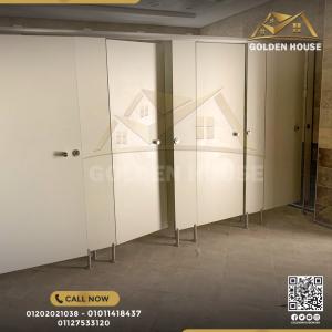 شيتات الكومباكت hpl قواطيع وفواصل الحمامات