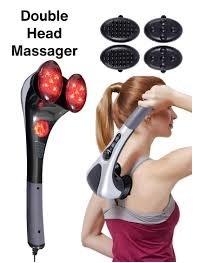 جهاز تدليك الجسم المزدوج - تدليك ساخن ومريح 01012187661