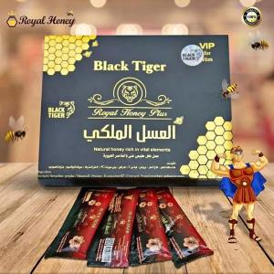 عسل ملكي بلاك تايجر - علاج طبيعي لسرعة القذف ودعم الصحة 