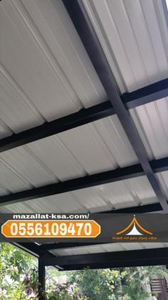 تركيب مظلات ساندوتش بانل في الطائف والباحة | جودة عالية 0556109470