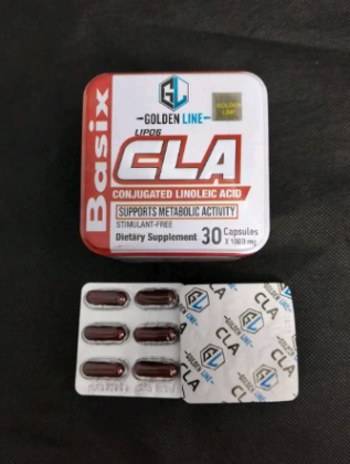 كبسولات CLA LIPO6 للتخسيس من جولدن لاين