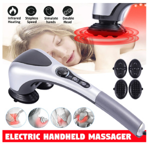 جهاز تدليك الجسم المزدوج - تدليك ساخن ومريح  01012187661