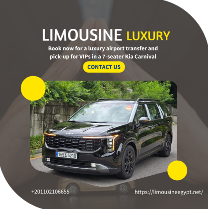 Executive Travel Redefined: Kia Carnival 2025 Rental from Cairo Airport!