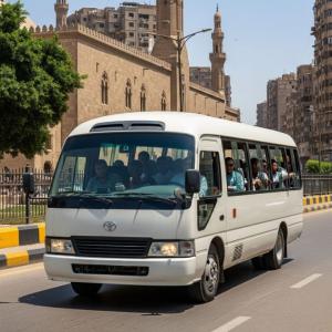 كوستر سياحي للإيجار (20-24 راكب) - للنقل المدرسي والرحلات