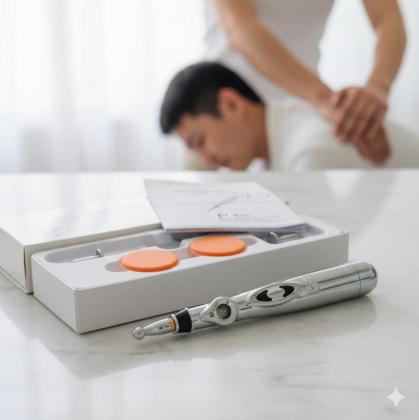 قلم الوخز بالإبر الإلكتروني تخفيف الآلام والتدليك بفعالية01140963128