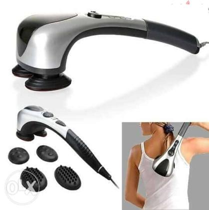 جهاز تدليك الجسم المزدوج - تدليك ساخن ومريح 01140963128/01208615248