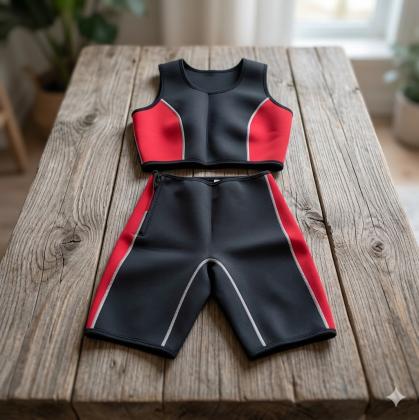 ودع الدهون العنيدة مع بدلة التنحيف الحرارية المصنوعة من النيوبرين