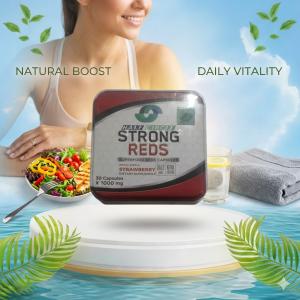 Superfood Reds كبسولات مكمل غذائي لدعم الطاقة والمناعة وحرق