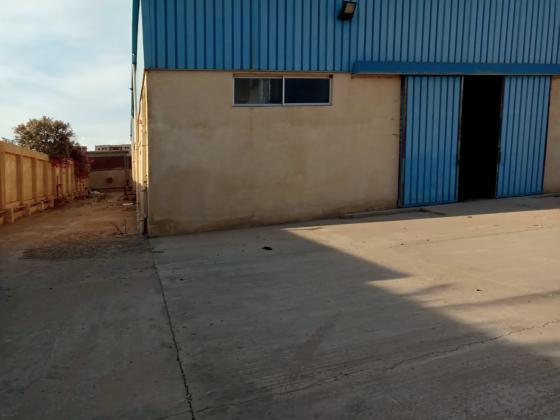 مصنع ٤٢٠٠ متر للبيع ببرج العرب  جمالون ٢٣٠٠ متر