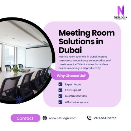 Professional Meeting Room Solutions in Dubai for Seamless Collaboration