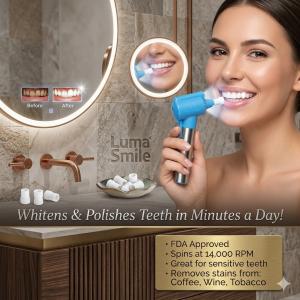 ابتسامة نجوم السينما في منزلك مع luma smile