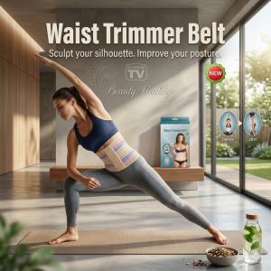 استعيدي ثقتك بمظهرك وراحتك مع حزام Waist Trimmer Belt