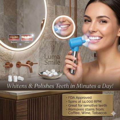 جهاز Luma Smile - تنظيف الأسنان بشكل احترافي 01145359198*01222845873