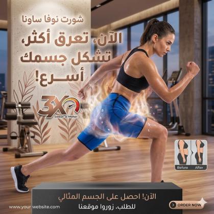 شورت نوفا ساونا - إذابة دهون البطن والأرداف بفعالية 01145359198*01222845873