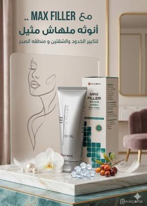 كريم ماكس فيلر لإزالة التجاعيد - 100 مل 01145359198*01222845873