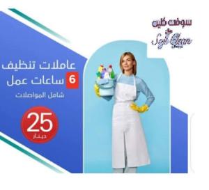 خدمة ترتيب وتنظيف بيتك بدقة صار على عاملاتنا اليومية ل