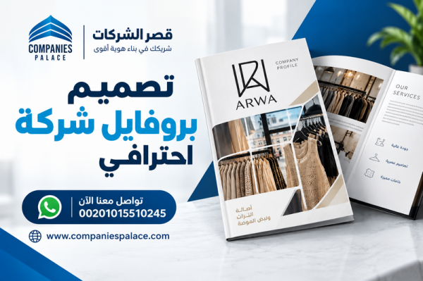 تصميم بروفايل شركة سياحية لعرض البرامج والخدمات