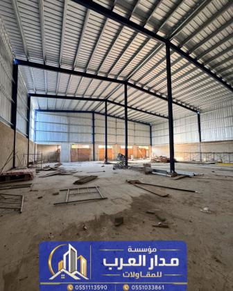 مقاول هناجر ساندوتش بانل بالرياض | تنفيذ مستودعات ومخازن 0551033861