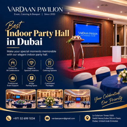Varadaan Pavilion - Indoor party hall in Dubai