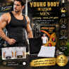 مشد رجالي YOUNG BODY دعم الظهر وإبراز الخصر وإطلالة أكثر تن�