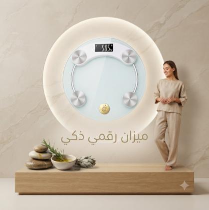 ميزان إلكتروني شخصي لقياس الوزن في المنزل