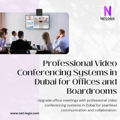 Professional Video Conferencing Systems in Dubai for Offices and Boardrooms